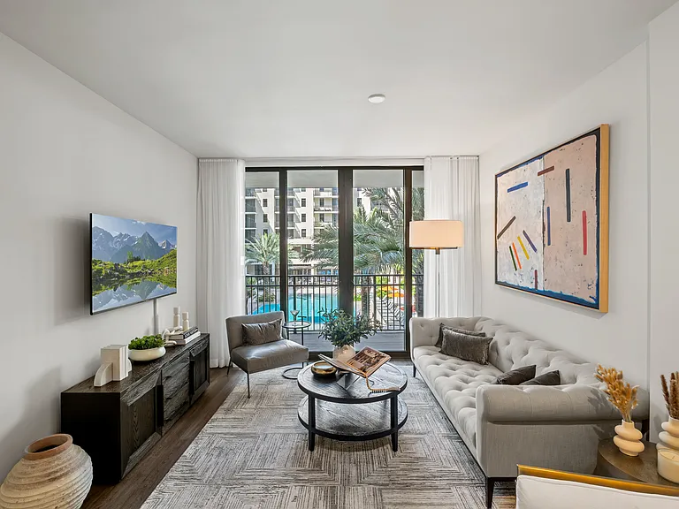 Model Living Area