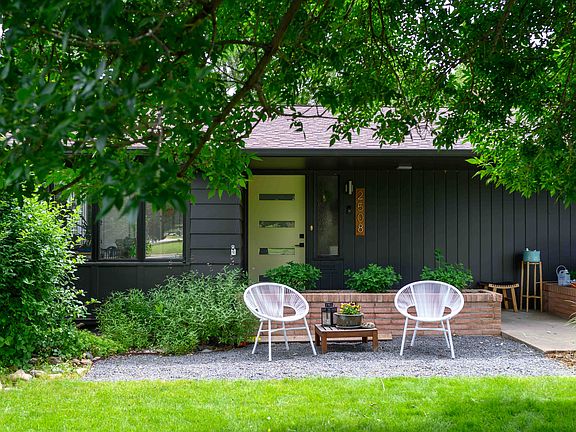 Outside - Front yard and seating area