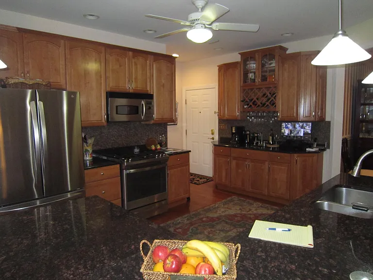 Kitchen from center island