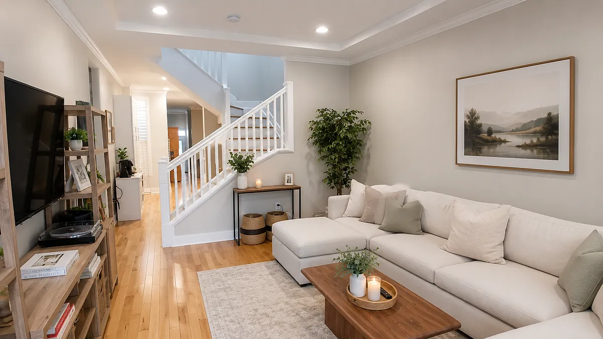 Living Room - 138 W Clement St