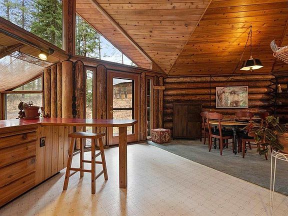kitchen, dining area