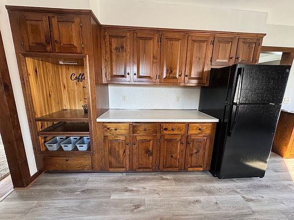 Plenty of countertop space and storage