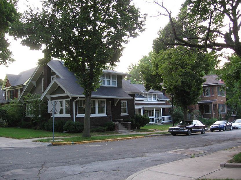 The 1302 W. Wayne residence and 826 Nelson St carriage house