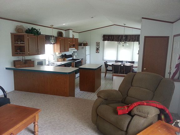 Living Room into Kitchen
