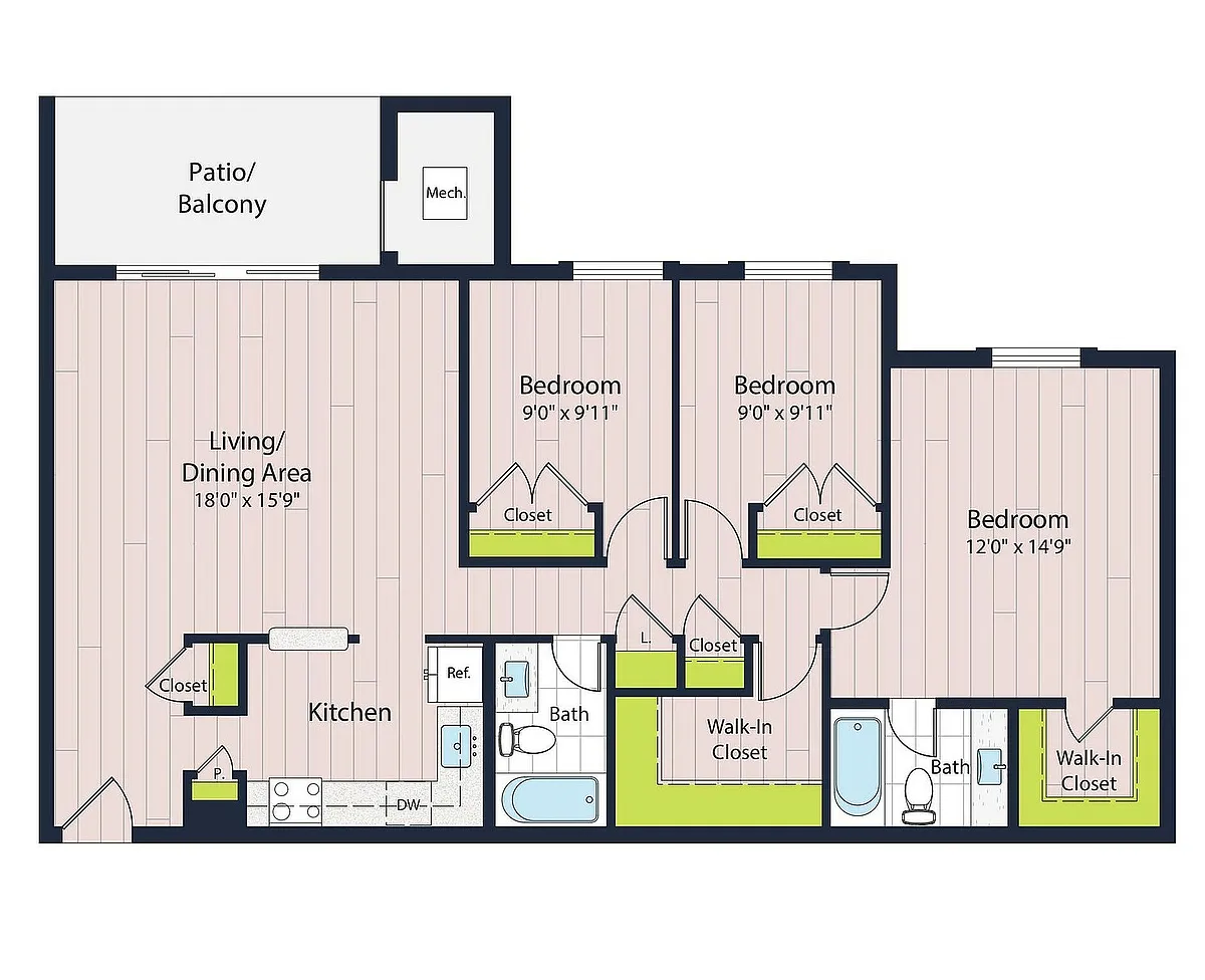 Floor plan C2-60