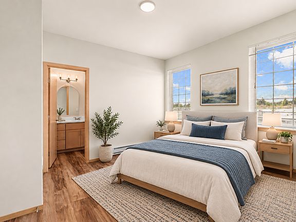 A bright, inviting retreat with room to unwind.