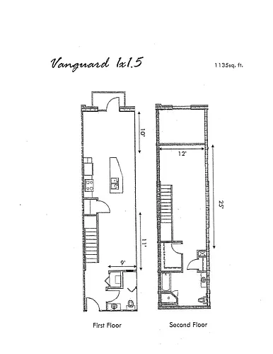 Floor plan Vanguard