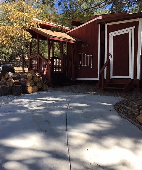 This is the one car parking spot.
