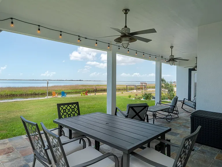 back of the house patio - door from the dining room