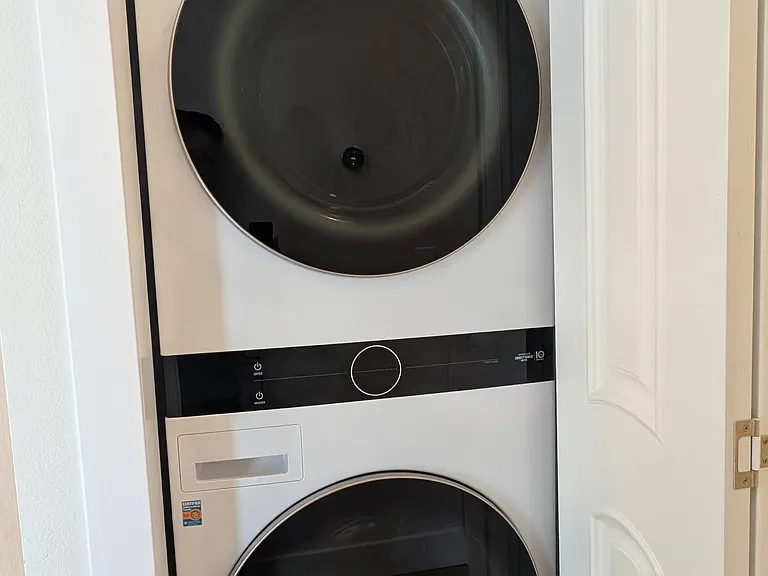 Washer and dryer