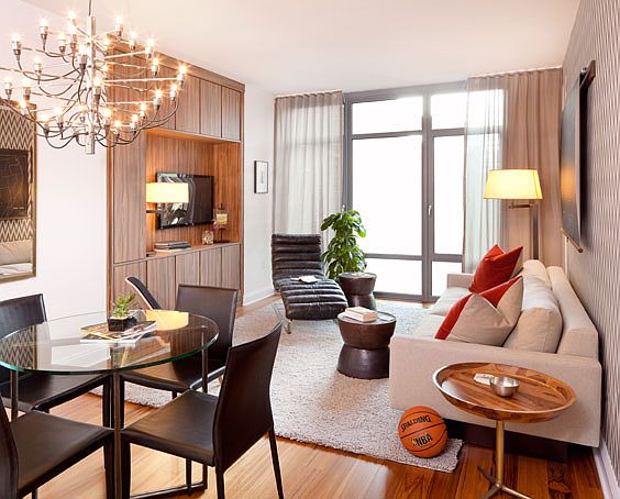 Staged Living Room