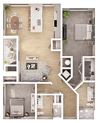 Floor plan B2
