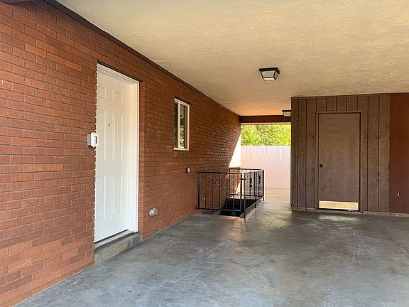 Carport and Basement Entry