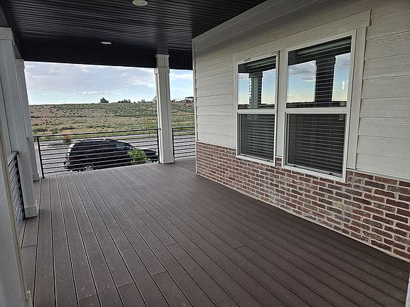 Front to wrap around deck