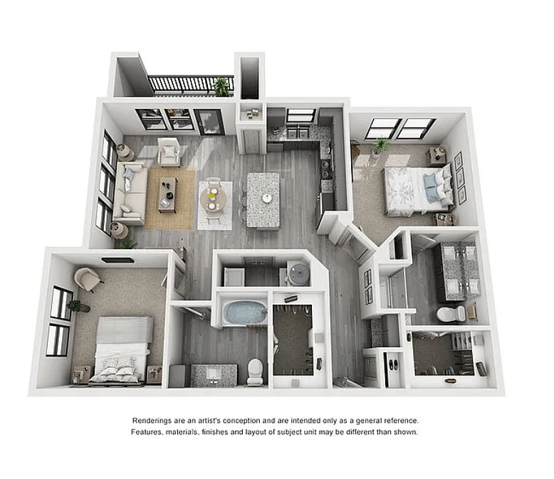 Floor plan B3