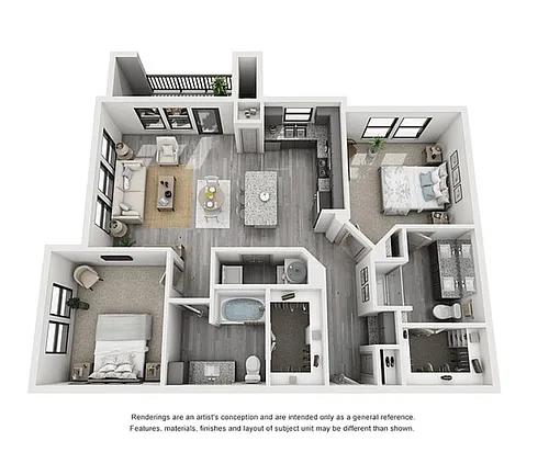 Floor plan B3