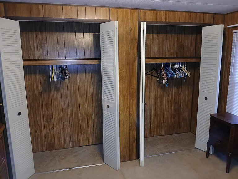 Master BR Closets