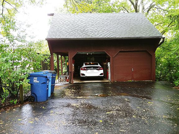 Garage with finished loft