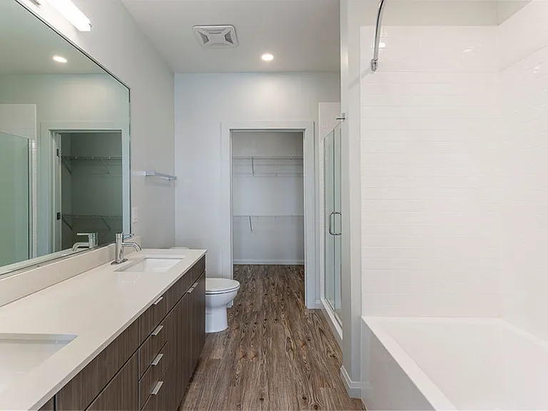 Expansive Bath & Closet