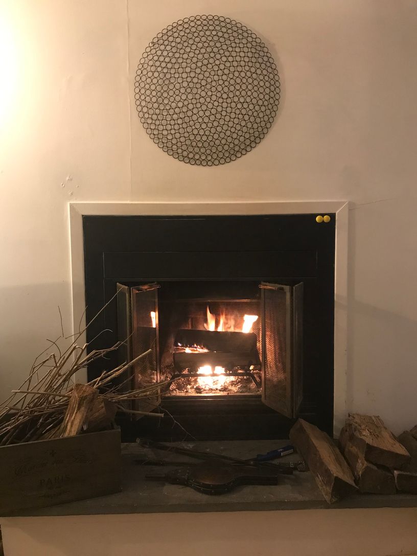  Fireplace.