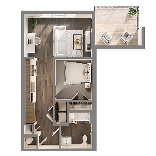 Floor plan S1A