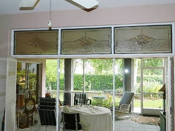 Custom Glass Window Decor