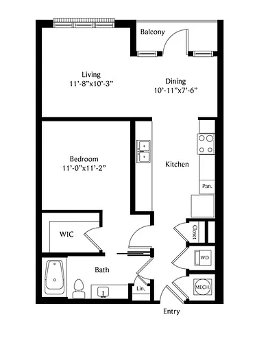 Floor plan A2A2