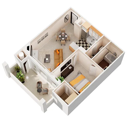 Floor plan A1