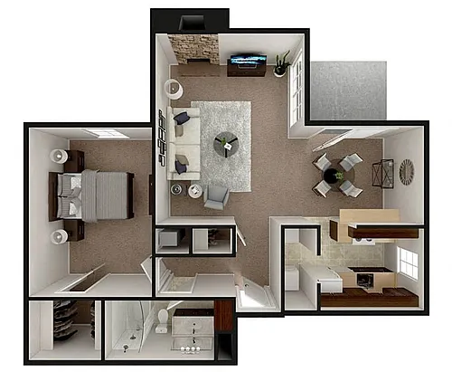 Floor plan Bluebonnet