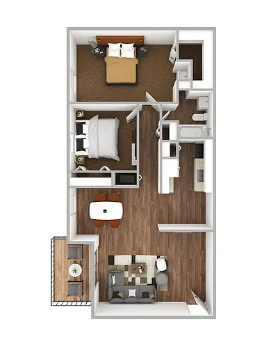 Floor plan Mitchell