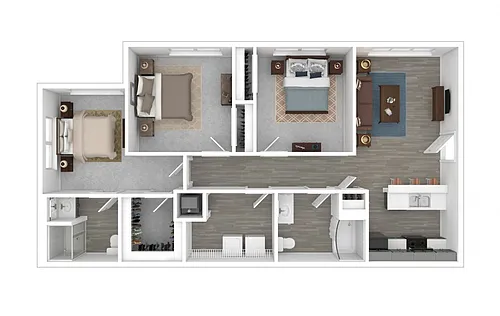 Floor plan 3 Bedroom