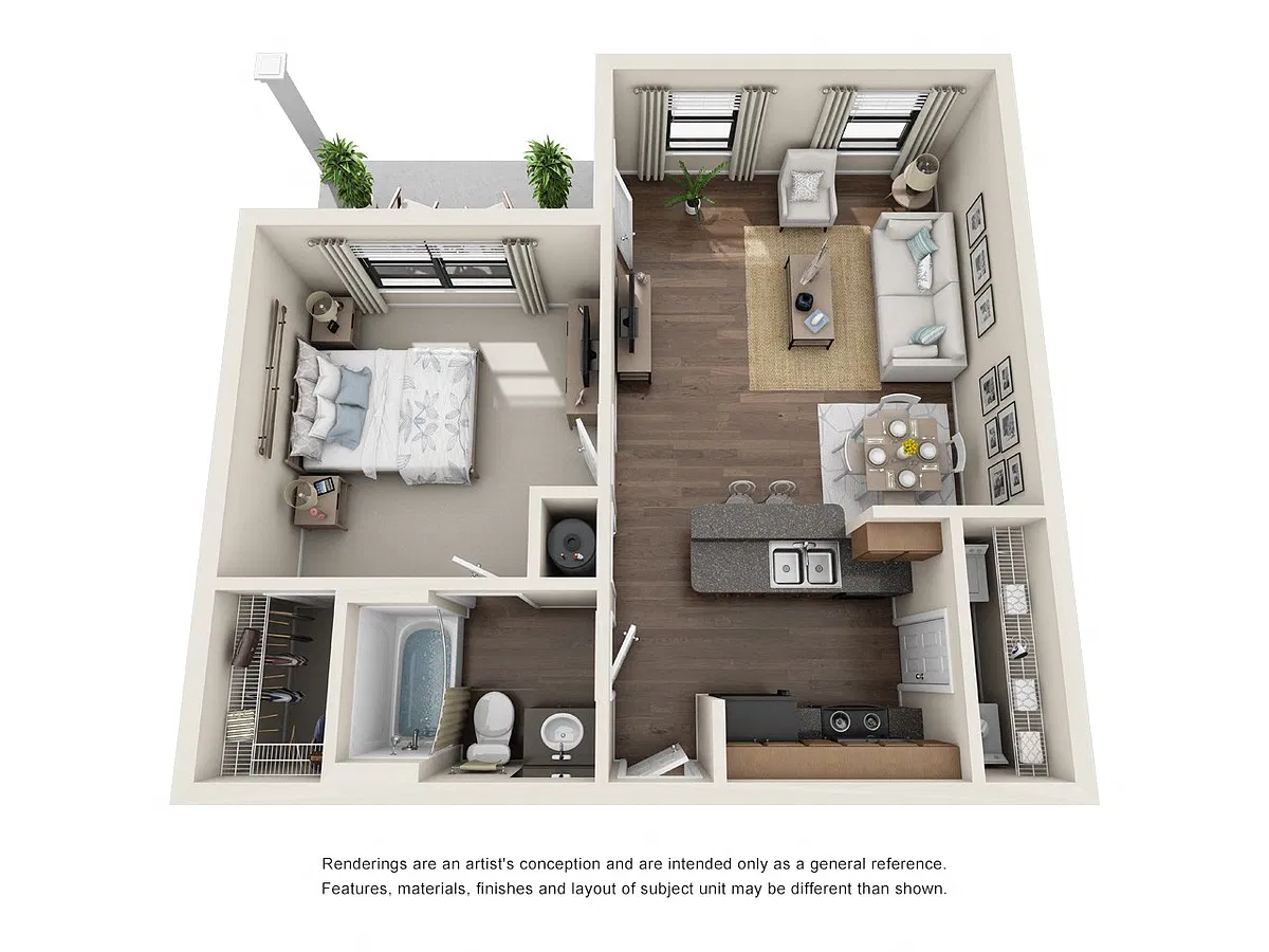 Floor plan A1 Lower