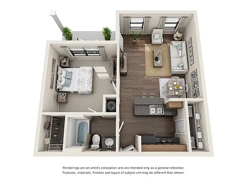 Floor plan A1 Lower