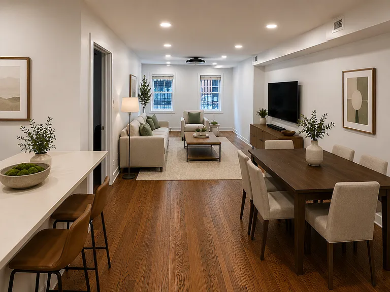Living and dining