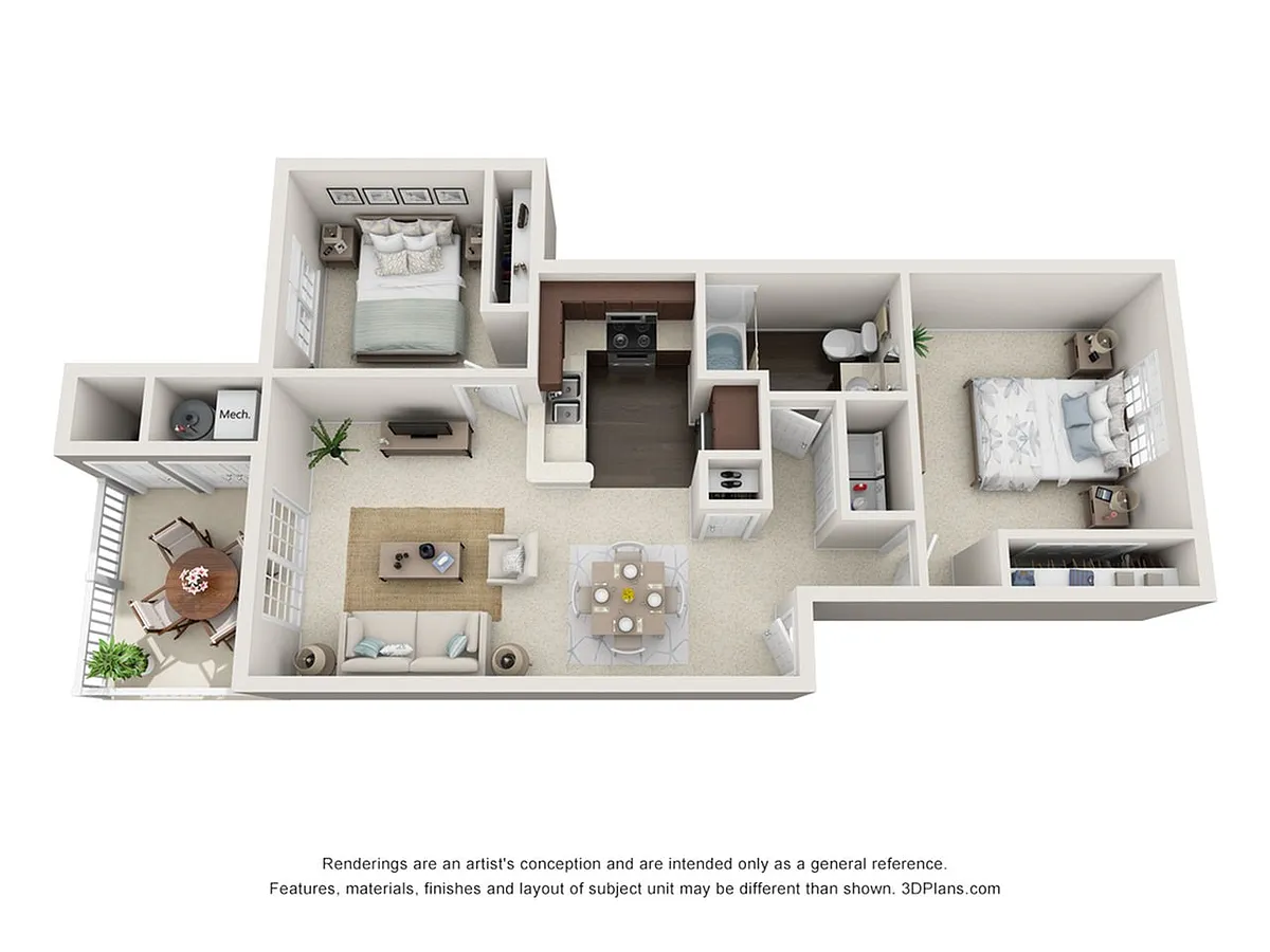 Floor plan The St. Claire