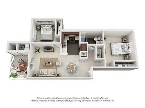 Floor plan The St. Claire