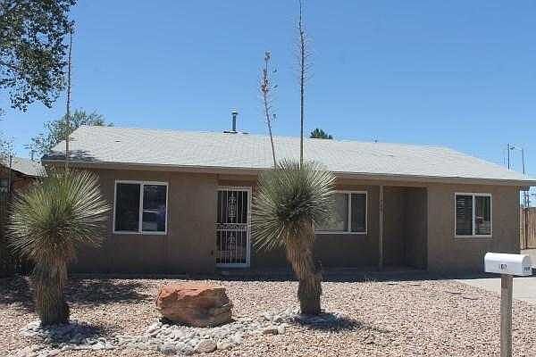 front of property