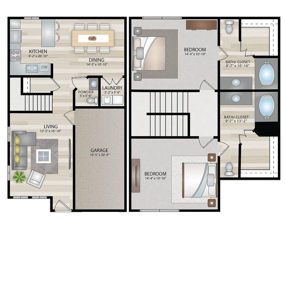 Floor plan B4
