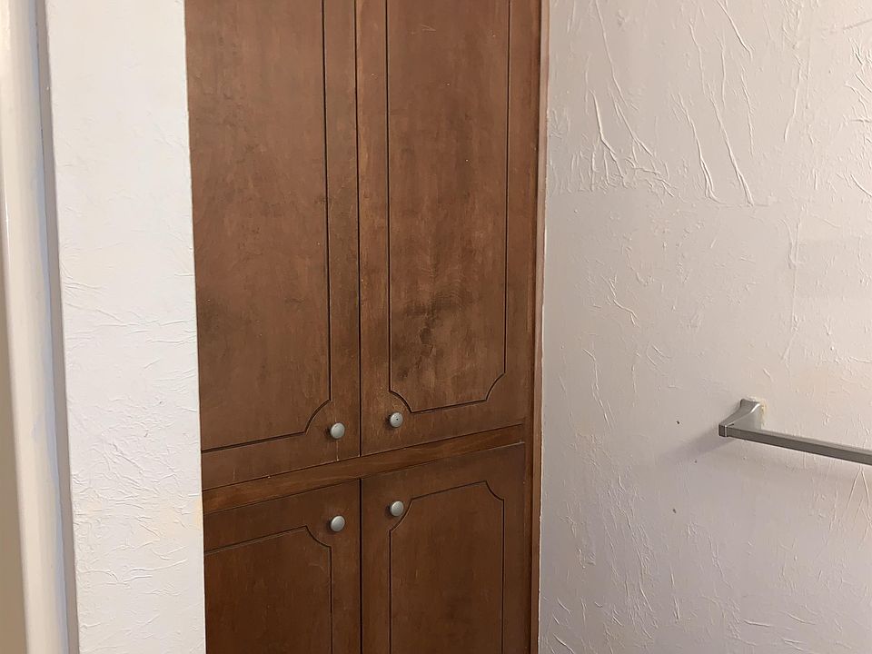 Master bathroom storage