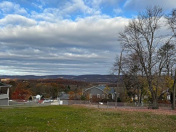 view from back porch