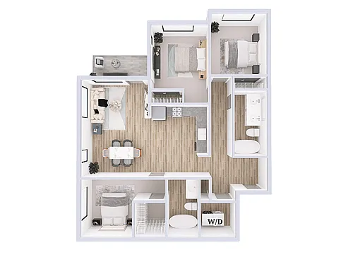Floor plan Merlot