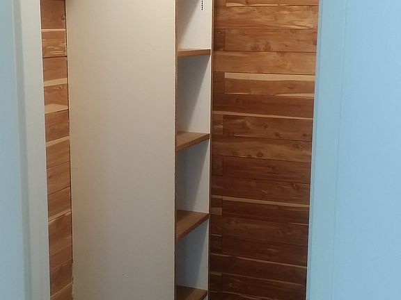 Cedar-lined Walk-in Closet