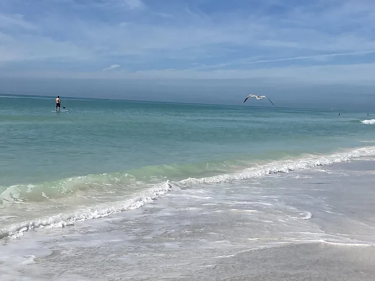5 minute walk to crystal clear beach