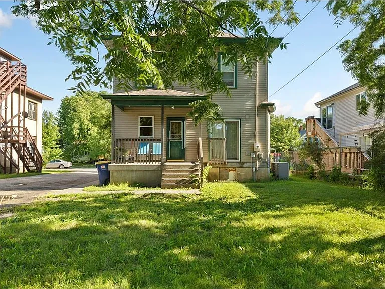 Backyard with Porch