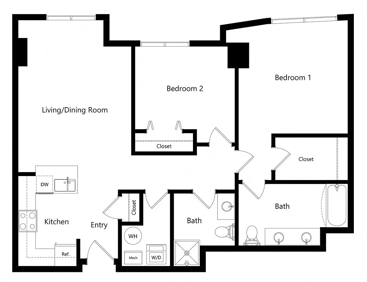 Floor plan Jacksonville