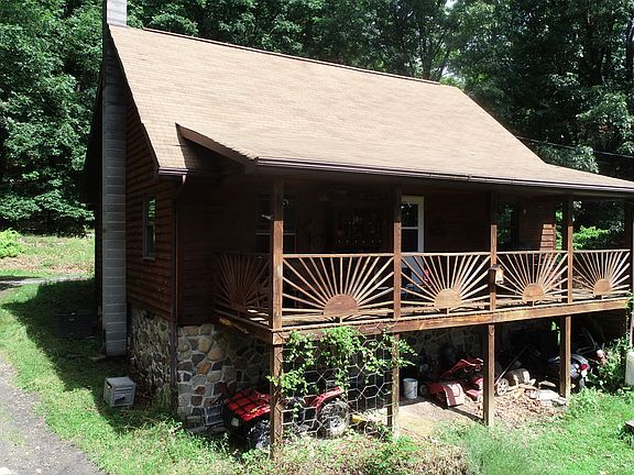 Front and side of house