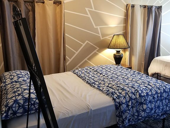 Huge main besroom