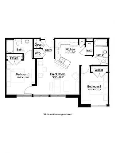 Floor plan The Locomotive