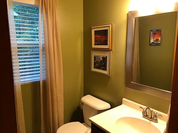 Half bathroom on first floor