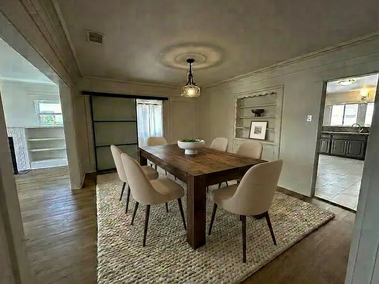 Spacious Formal Dining Room. Virtual Staging